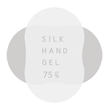SilkHandGEL75vol%｜群馬県産シルク配合のカサつかないエタノールジェル